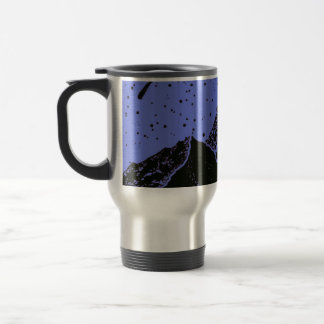 Caneca Térmica Púrpura Montanhas Mágica