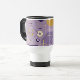 Caneca Térmica Púrpura personalizada e minimalista escandinavo Do