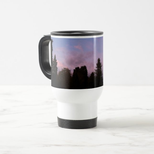 Caneca Térmica Púrpura Sunset (Frente Esquerda)