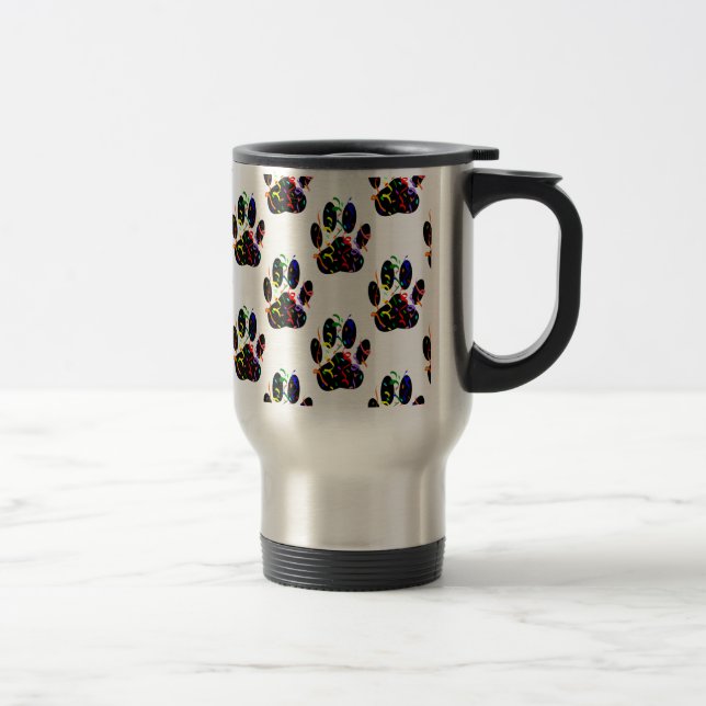 Caneca Térmica Pw Imprime Confetti E Padrão De Streamer De Partid (Direita)