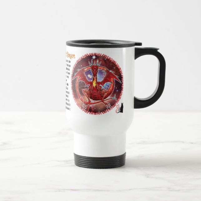 Caneca Térmica Pyrope Cosmic Dragon (Direita)