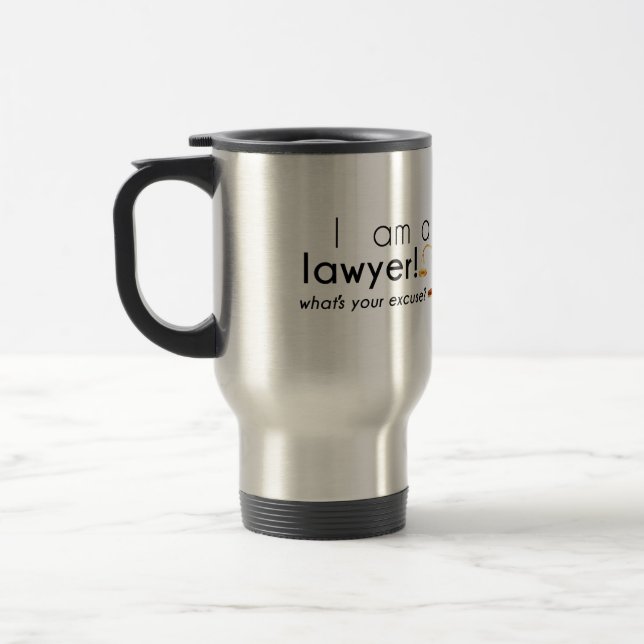 Caneca Térmica qual é a sua desculpa? (Esquerda)
