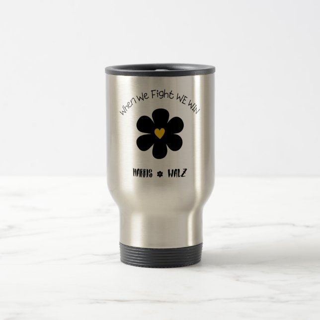 Caneca Térmica Quando lutamos ganhamos (Centro)
