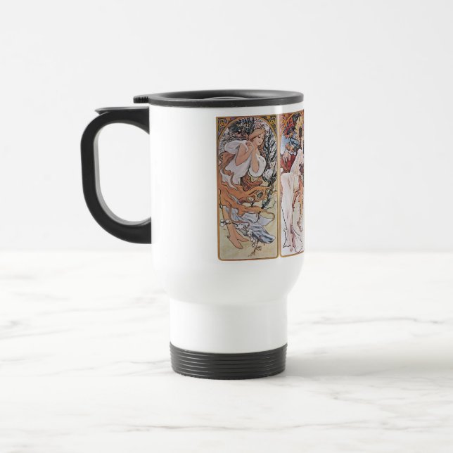 Caneca Térmica Quatro estações, Mucha (Esquerda)