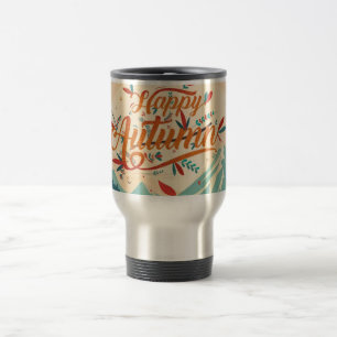 Caneca Térmica Queda/outono/folhas/cor