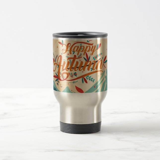 Caneca Térmica Queda/outono/folhas/cor (Centro)