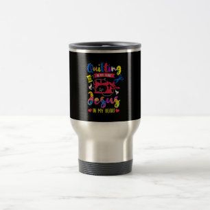 Caneca Térmica Quilar Nas Minhas Veias Jesus No Meu Coração Qu