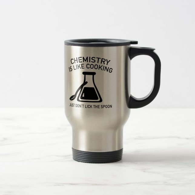 Caneca Térmica Química é como Cozinhar (Direita)