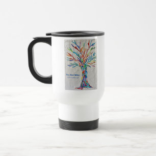 Caneca Térmica Rainbow Tree Yoga Instructor White