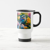 Rainbow Winged Jay Fantasy Bird