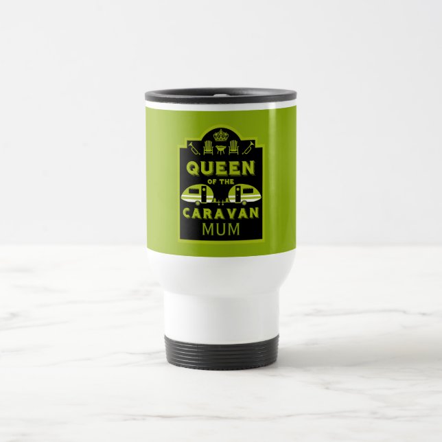 Caneca Térmica Rainha da Caravana (Centro)