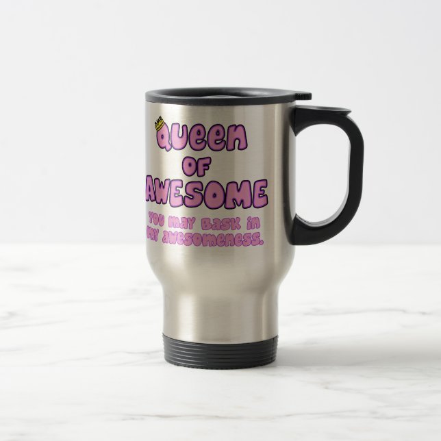 Caneca Térmica Rainha de impressionante (Direita)