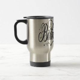 Caneca Térmica Rainha do Aniversário Grupo de Celebração Personal