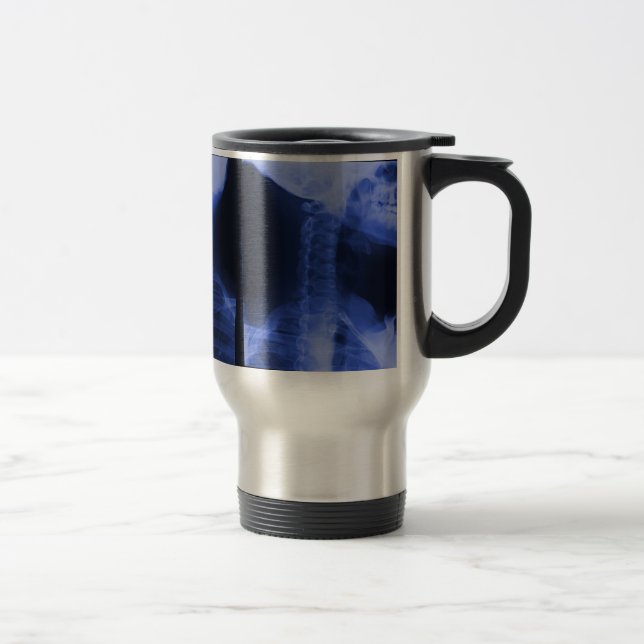 Caneca Térmica Raios X 2 - Azul eletromagnético (Direita)
