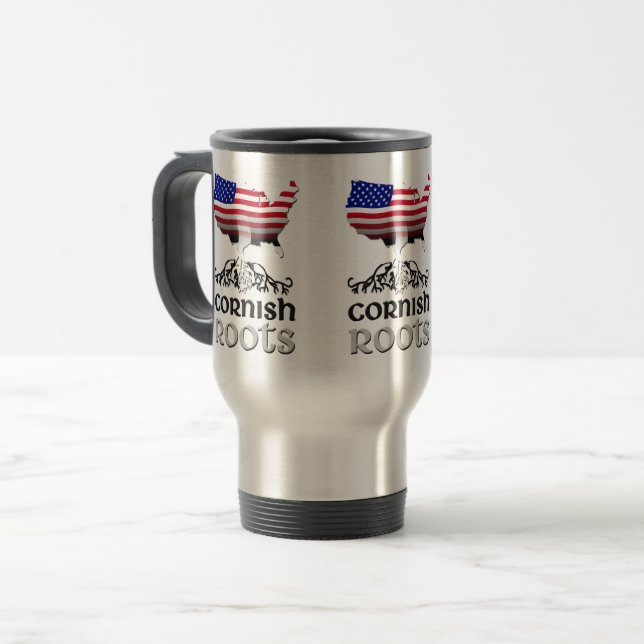 Caneca Térmica Raízes de Ancestrais Cornamerica (Frente Esquerda)