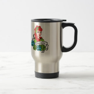 Caneca Térmica Rapariga do Pin-up, Rock-A-Billy
