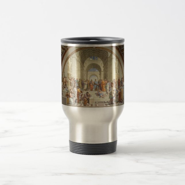 Caneca Térmica Raphael - Escola de Atenas (Centro)