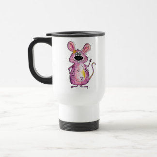 Caneca Térmica Rato Branco Cugado