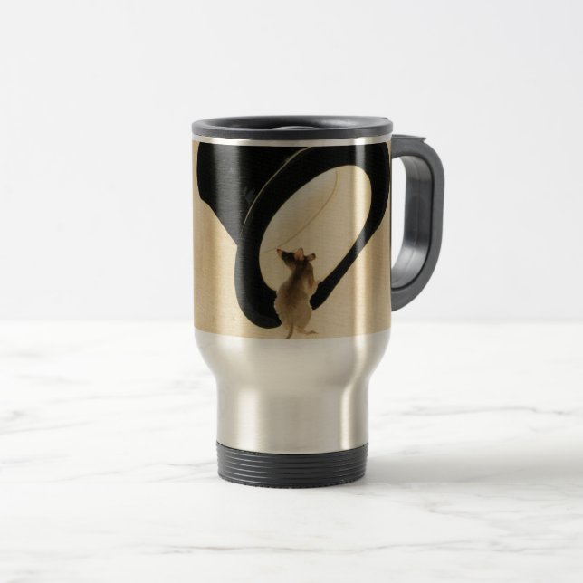 Caneca Térmica Rato chinês Rat Year Zodiac Birthday TM g (Frente Esquerda)