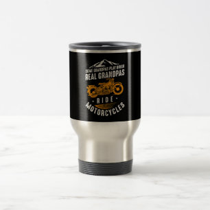 Caneca Térmica Real Grandpas Andam Motocicletas Presentes Para Bi
