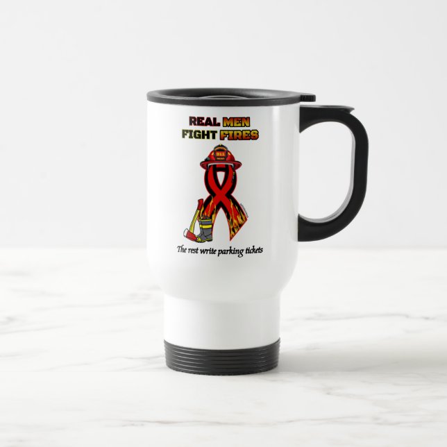 CANECA TÉRMICA REAL HOMENS LUTAM CONTRA INCÊNDIOS (Direita)