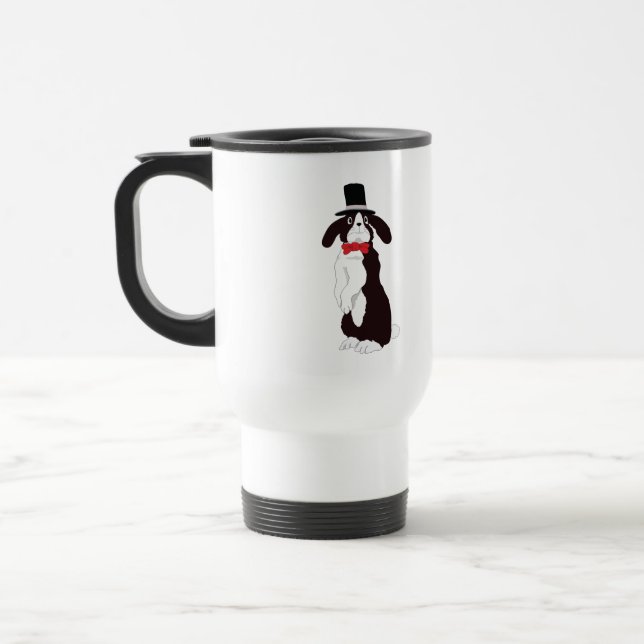Caneca Térmica Real Tuxedo Bunny (Esquerda)