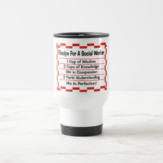 Caneca Térmica Receita para um assistente social