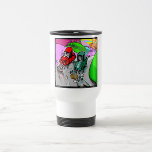 Caneca Térmica Recém-Divorciado Presentes Divertidos Cartões Cami