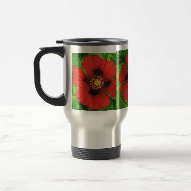 Caneca Térmica Red Poppy (Esquerda)