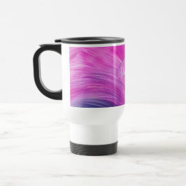 Caneca Térmica Redemoinho Colorido Nome Personalizado