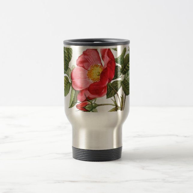 Caneca Térmica Redouta Viagem de Flor Vermelho/Viagem ao trabalho (Centro)