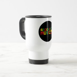 Caneca Térmica Reggae Music design, reggae art