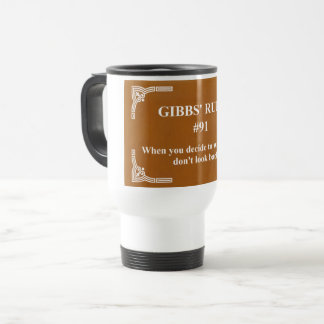 Caneca Térmica regra 91 de Gibbs
