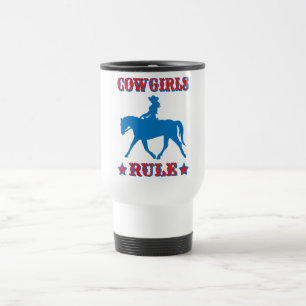 Caneca Térmica Regra das vaqueiras (vermelha/azul)