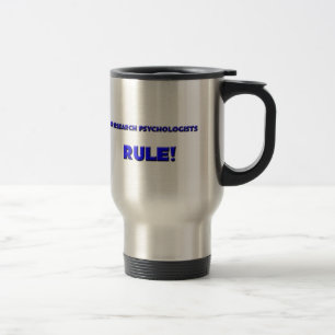 Caneca Térmica Regra dos psicólogos da pesquisa!