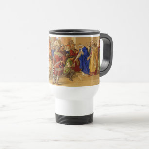 Caneca Térmica Rei Arthur e Cavaleiros da Mesa redonda