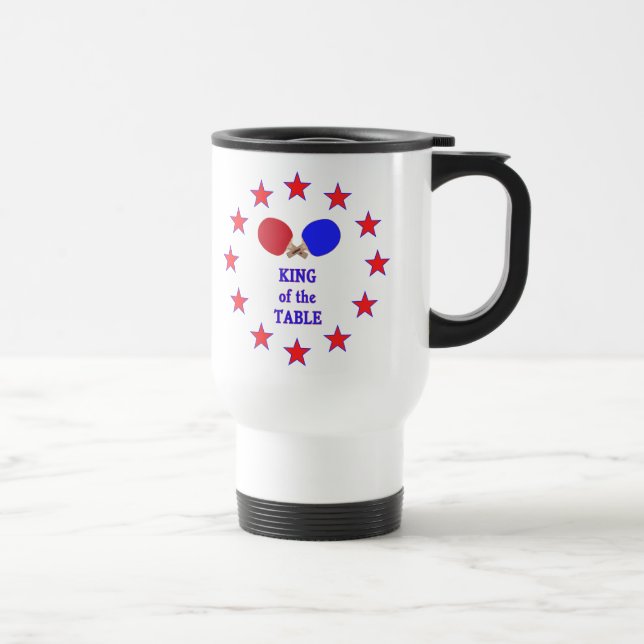 Caneca Térmica Rei do sibilo Pong da mesa (Direita)