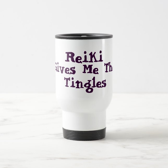 Caneca Térmica Reiki Me Dá Tingles (Centro)