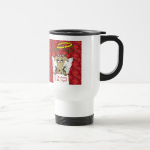 Caneca Térmica Reindeer Angel Tis A Época de Ser Vegan