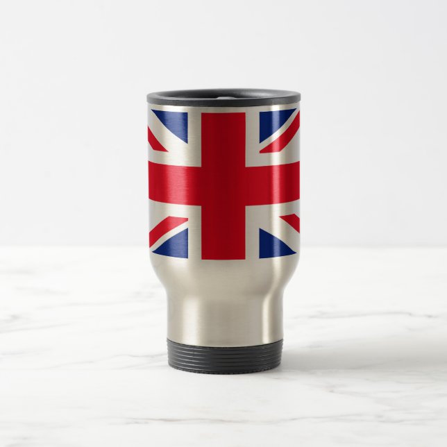 Caneca Térmica Reino Unido União Jack Flag (Centro)