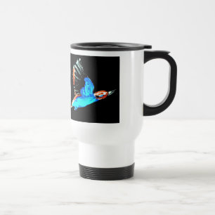 Caneca Térmica Reinos Voadores de Arte de Aves