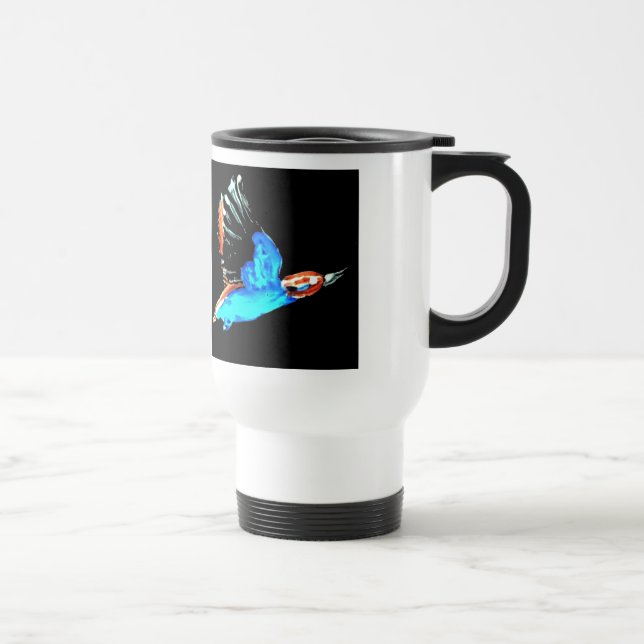 Caneca Térmica Reinos Voadores de Arte de Aves (Direita)
