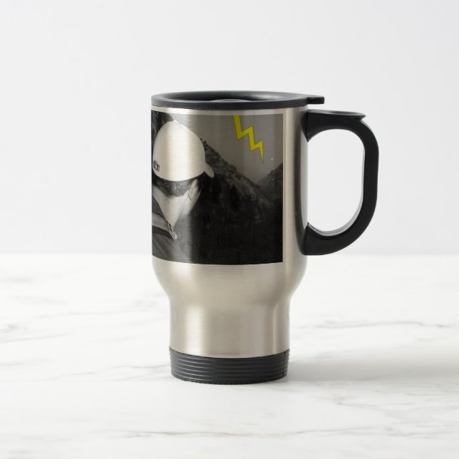 Caneca Térmica relâmpago fluorescente (Direita)