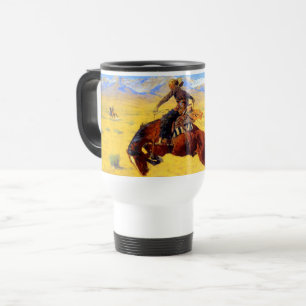 Caneca Térmica Remington Old West Horse and Cowboy