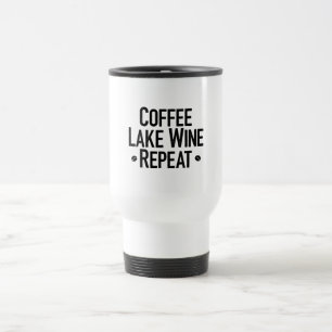 Caneca Térmica Repetição de café Como Vinho
