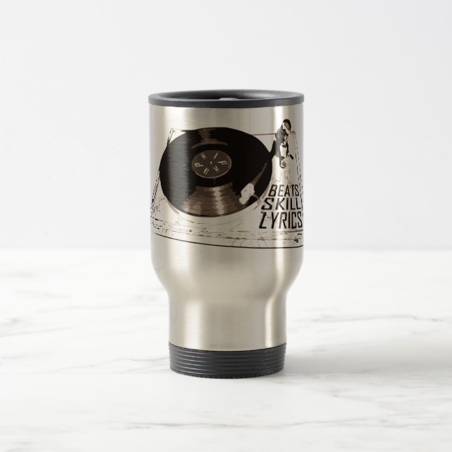 CANECA TÉRMICA REPRODUTOR DE REGISTRO DE LETRAS DE CAPACIDADE BAT (Centro)