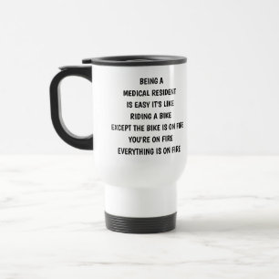 Caneca Térmica Residente Médico Engraçado – Médico Perfeito