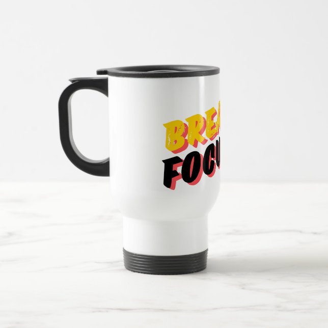 Caneca Térmica Respire. Foco. Vai. (Esquerda)