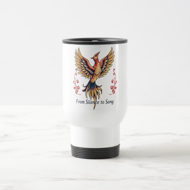 Caneca Térmica Ressonância - Do Silêncio à Música (Centro)
