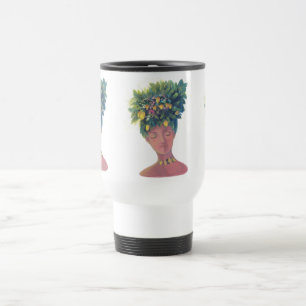Caneca Térmica retrato de fruta